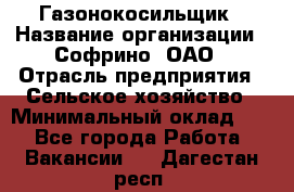 Газонокосильщик › Название организации ­ Софрино, ОАО › Отрасль предприятия ­ Сельское хозяйство › Минимальный оклад ­ 1 - Все города Работа » Вакансии   . Дагестан респ.